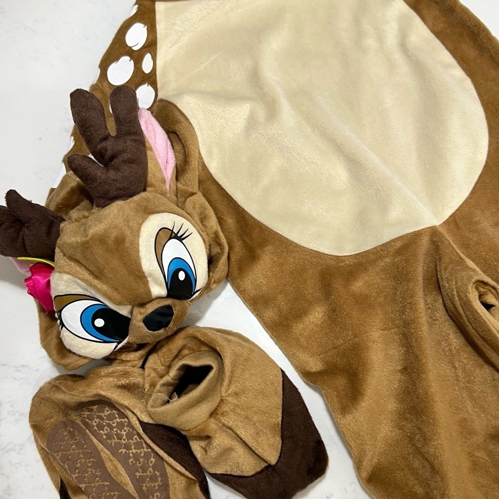Cute Brown Deer Costume with Hood - Picture 2 of 11